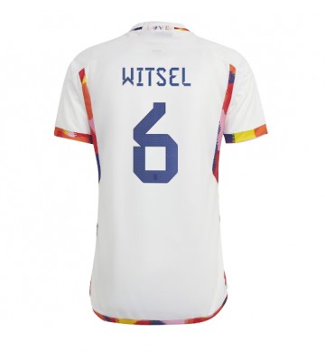 Belgien Axel Witsel #6 Udebanetrøje VM 2022 Kort ærmer